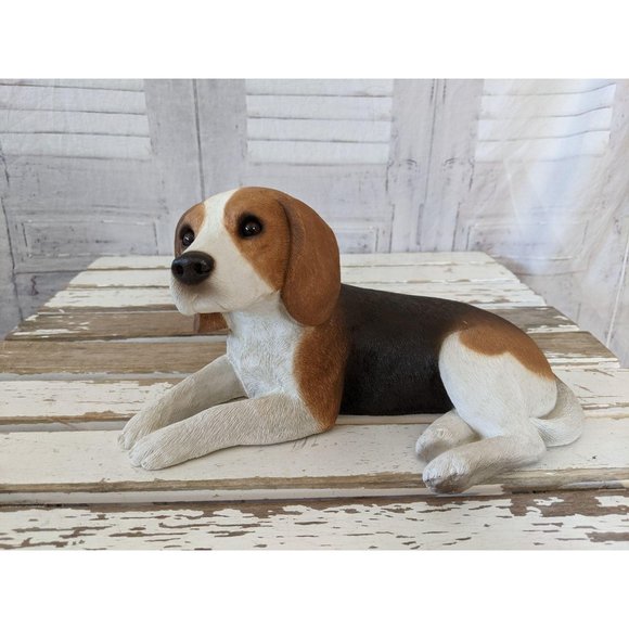 Sandicast beagle dog puppy Lane brue doorstep 1985